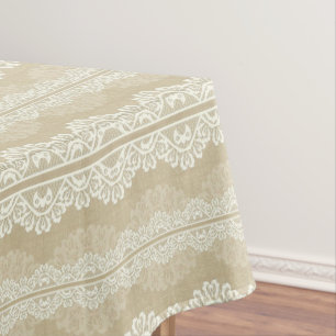 Toalha De Mesa Lace Rustic Farmhouse