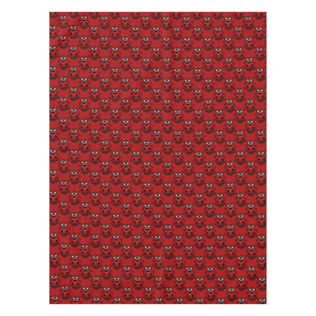 Toalha De Mesa Ladybug Tablecloth Ladybug Ladybird Art Tablecloth (Frente)
