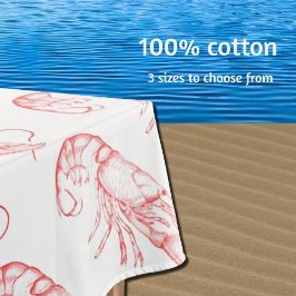 Toalha De Mesa Lagosta vermelha-da-safra