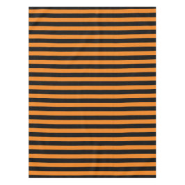 Toalha De Mesa Laranja Clássico Simples e Preto Estimulados