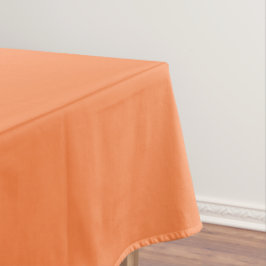 Toalha De Mesa Laranja Queimada Cor Sólida