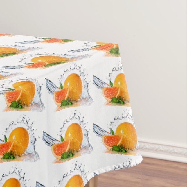 Toalha De Mesa Laranjas (Posição Original)