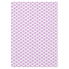 Toalha De Mesa Lavanda de Casamento de Pickleball e Galinhas Bran