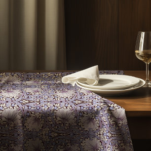 Toalha De Mesa Lavanda de Pimpernel William Morris Padrão Floral