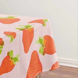Toalha De Mesa Leite de morango