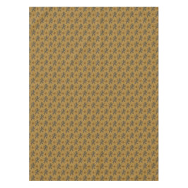 Toalha De Mesa Leões pretos medievais com flores de lis