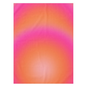 Toalha De Mesa Les Couleurs 03 Quente Rosa E Gradiente Laranja Au