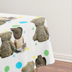 Toalha De Mesa Lil Cowboy e Urso e Oeste