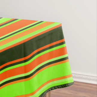 Toalha De Mesa Limão Negrito, Laranja E Tablete Tangerina