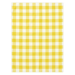Toalha De Mesa Limão - Tablecloth amarelo da verificação do