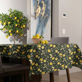 Toalha De Mesa Limões e Folhas