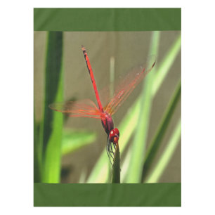 Toalha De Mesa Linda pintura acrílica do Firecracker Dragonfly
