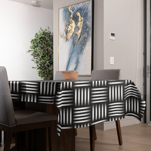 Toalha De Mesa Linhas Intersetando Arte (lines tablecloth)