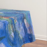 Toalha De Mesa Lírios de água<br><div class="desc">. Os lírios de água são umas séries sobre de 200 pinturas a óleo por Claude Monet impressionista francês. Esta pintura,  terminada em 1919,  caracteriza máscaras do azul e do rosa.</div>
