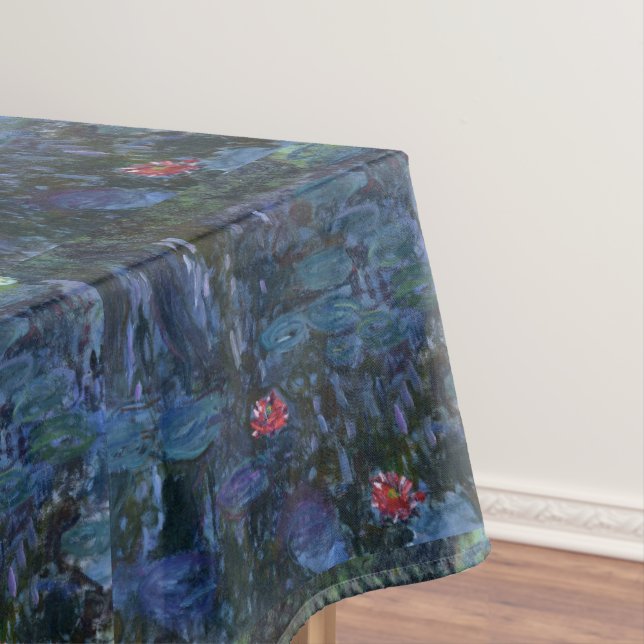 Toalha De Mesa Lírios Monet e Reflexões de um Selvagem (Posição Original)