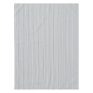 Toalha De Mesa Listra de Ticking Azul Marinho Heritage