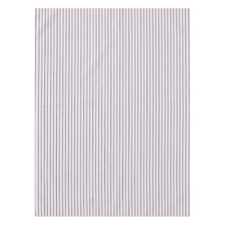 Toalha De Mesa Listra de Ticking Lavanda Cottage