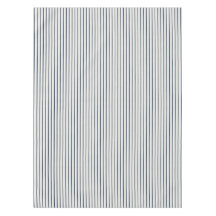 Listra Vertical Estreita Azul-Marinho Ticking