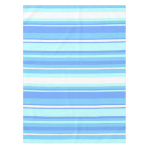 Toalha De Mesa Listras de azul-céu