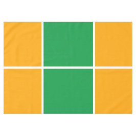 Toalha De Mesa Listras de Vidro Brilhante Verde Dourado Laranja