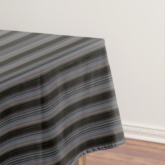 Toalha De Mesa Listras modernas retrógradas (Posição Original)