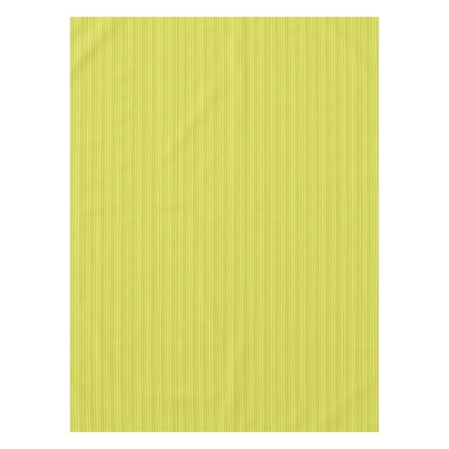 Toalha De Mesa Listras Verticais Chartreuse Amarelo Verde (Frente)