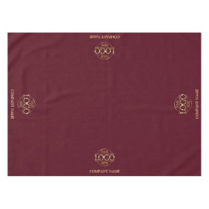 Toalha De Mesa Logotipo Promocional Empresarial Personalizado Sim