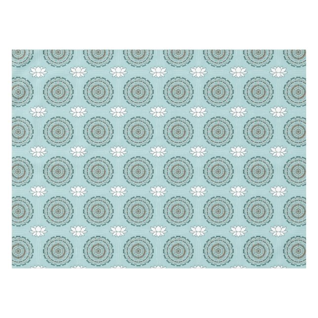 Toalha de Mesa Lotus Weave (Frente (Horizontal))