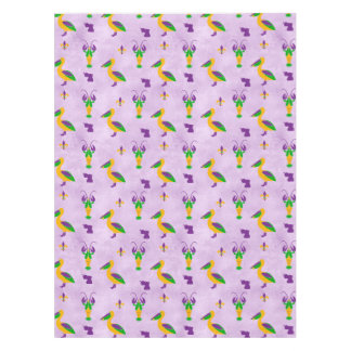 Toalha De Mesa Louisiana Themed Mardi Gras