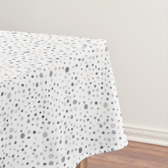 Toalha De Mesa Lucas Confetti Watercolor Dots Mesa Cloth (Posição Original)