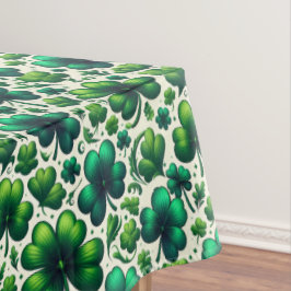 Toalha De Mesa Lucky Shamrock St. Patrick’s Day Tablecloth