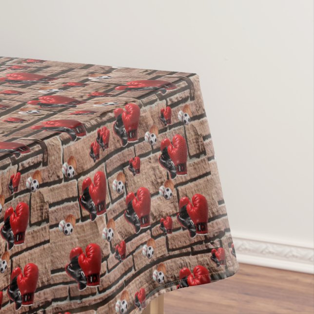 Toalha De Mesa Luvas de Tablecloth Boxing (Posição Original)