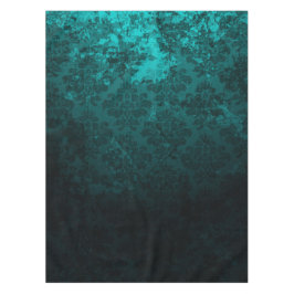 Toalha De Mesa Luxury Turquoise Damask