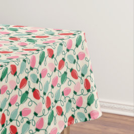 Toalha De Mesa Luzes Retro Glow