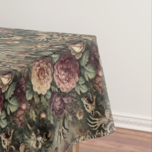 Toalha De Mesa Mais alto que Blooms - Padrão Médio Gótico