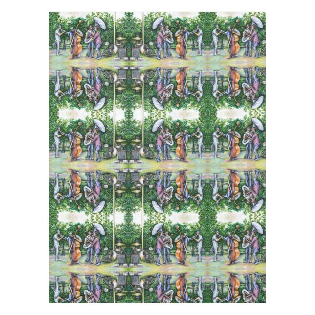 Toalha De Mesa Mamãe Nunca Me Avisou Sobre Jogadores Tuba (Frente)