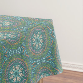 Toalha De Mesa Mandala Green
