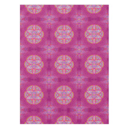 Toalha De Mesa Mandalas em padrões de repetição Rosa Mistos