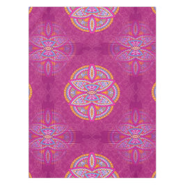 Toalha De Mesa Mandalas em padrões de repetição Rosa Mistos