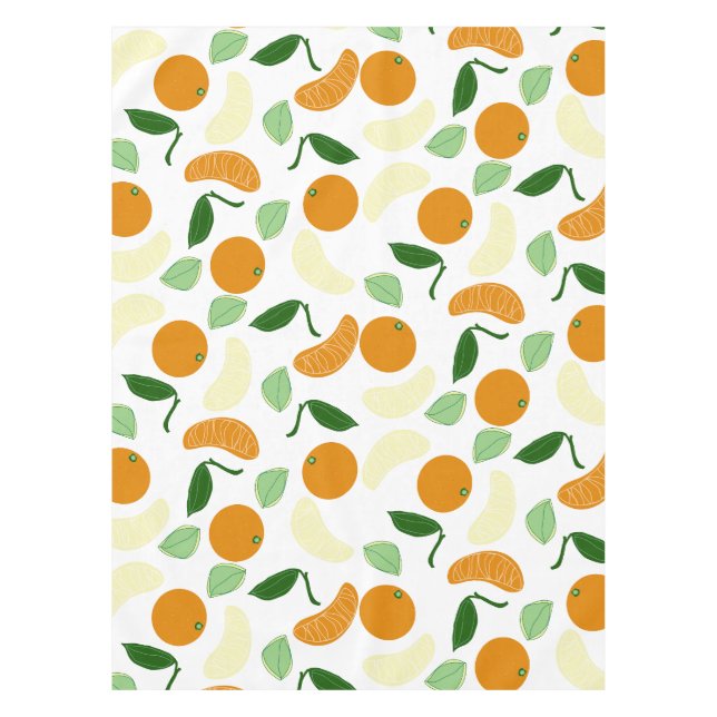 Toalha De Mesa Mandarin Citrus (Frente)