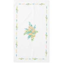 Mantel con diseño "Flores del campo"