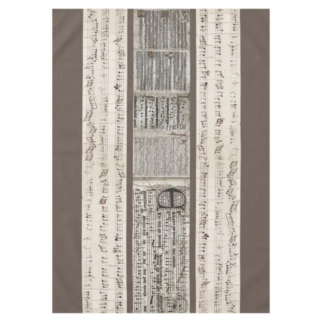 Toalha De Mesa Manuscrito para um Banquete (Frente)