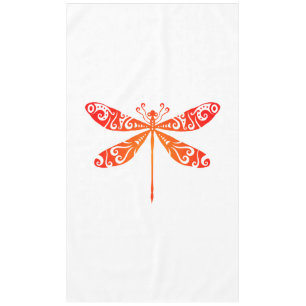Toalha De Mesa Maori Dragonfly Tatuagem Tribal Polinésia Ideia