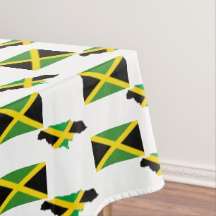 Toalha De Mesa MAPA na moda JAMAICAN Jamaica Flag