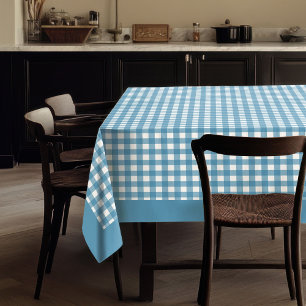 Toalha De Mesa Marinho Azul Xadrez Tablecloth Decor Clássico de J