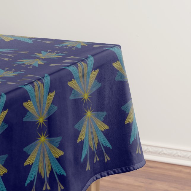 Toalha De Mesa Marinho de Estrelas de Fada 60x84 (Posição Original)