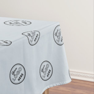 Toalha De Mesa Marinho de software minimalista de logotipo com ma