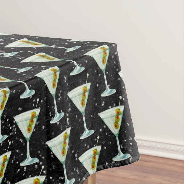 Toalha De Mesa Martini Cocktail Pattern (Posição Original)