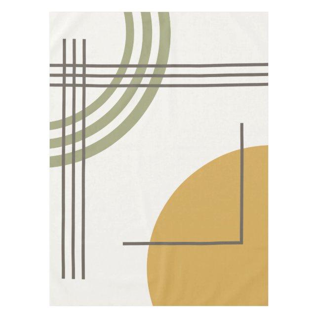 Toalha De Mesa MCM Geo Abstrato 01 (Frente)