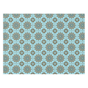 Toalha De Mesa Mehndi Fantasy Copper Tablecloth